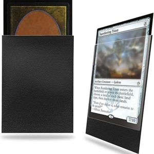 Fundas Populares de Polipropileno Mate para Tarjetas de Visita, a Prueba de Polvo, Ajuste Perfecto, Personalizables para Soluciones de Almacenamiento - Product Image 1