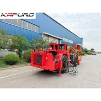 Plateforme élévatrice souterraine 500 kg, hauteur de levage maximale 7,2 m, force de traction 100 kN, plateforme de travail minière
