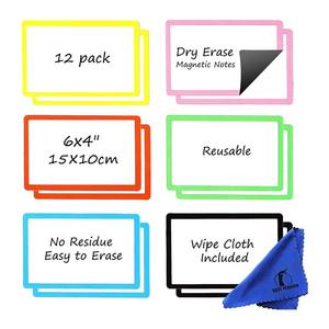 ملونة مخصصة الرسم محو الجافة بطاقات اسم صغيرة ألواح بيضاء للماء مع علامات - Product Image 5