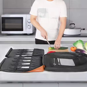 Sac à dos avec logo personnalisé étanche pour ustensiles de <span class=keywords><strong>cuisine</strong></span> sac à dos pour couteau de <span class=keywords><strong>chef</strong></span> vintage professionnel - Product Image 3