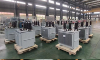 Transformateur de distribution triphasé immergé dans l'huile série H61/H59 10 kV, unité de distribution d'énergie 100 kVA-1250 kVA