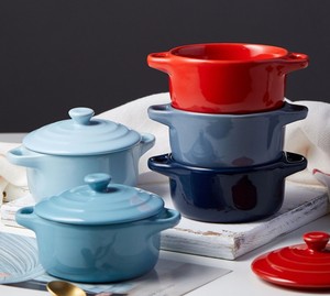 Enamel Cookware Enamel <strong>Cooking</strong> Soup <strong>Pot</strong> <strong>Ceramic</strong> <strong>Pot</strong> - Product Image 3