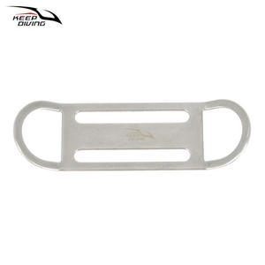 อุปกรณ์ดำน้ำแบบเทคนิคญี่ปุ่น KEEP DIVING 316 สแตนเลสสตีล ห่วงรูปตัว D สองด้าน สำหรับยึดอุปกรณ์ด้านข้างแบบงอ - Product Image 5