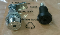 Loquet de compression antivol à clé en alliage de zinc BT2353 E3-59-15 E3-56-75 avec poignée réglable et came rotative pour applications marines