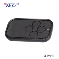 Fabricante Universal ABS inalámbrico más barato 433 código de aprendizaje EV1527 Control remoto CE Rohs para puerta corredera de garaje YET2210