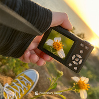 Appareil photo reflex numérique intelligent H15 HA 48MP avec autofocus, vidéo 4K, zoom 16X, écran IPS 2,4 pouces, objectif F/3.2, stabilisation optique, pour enfants, adolescents et jeunes