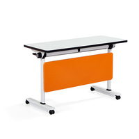 Table de conférence de formation en fer pliant moderne au design contemporain pour le bureau et l'école