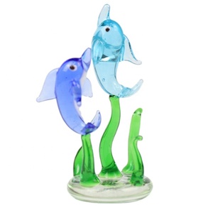 Verre Algues Poisson Fait à la Main Aquarium Tortue Aquatique Carpe Bol Dauphin Réservoirs Figurine Tropicale Mer Poisson Marin - Product Image 1