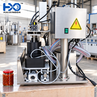 Machine de capsulage semi-automatique sous vide pour bocaux en verre de sauce chili avec couvercles métalliques à visser – Équipement d'emballage de bureau – Fournisseur