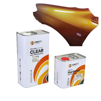 Couche transparente à haute brillance pour peinture de finition de voiture Vernis à séchage altra-rapide
