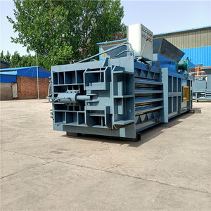 Presse hydraulique robuste pour bouteilles de boissons, équipement de compactage de déchets de bouteilles PET pour l'exportation - Product Image 5