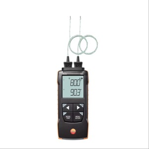 Nuevo y Original Testo 922 - Instrumento de Medición de Temperatura Diferencial para TC Tipo K con Conexión a Aplicación Testo 922 - Product Image 1