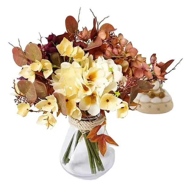 High quality artificial frangipani 30cm artificial bouquet Thailand national flower home decoration