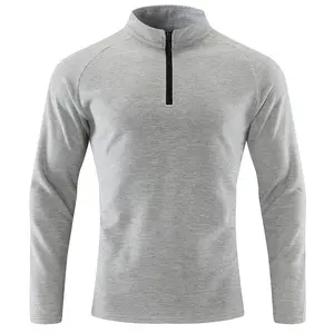 Factory Direct Sales hoodie all over print 1/4 zip sweater men hoodie bulk zip hoodies