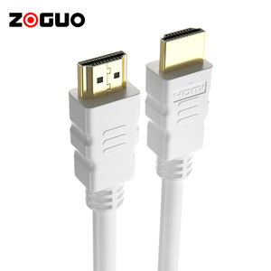 Câble <span class=keywords><strong>HDMI</strong></span> 2.0 4K, 1M 1.5M, 18Gbps, fabrication professionnelle en chine, couleur blanche, 1M - Product Image 2