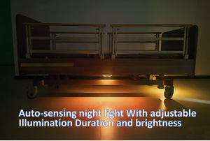 Nouvelle série 2026 de mobilier de soins à domicile, <span class=keywords><strong>lit</strong></span> électrique à cinq fonctions, pratique pour les personnes âgées, les personnes handicapées, les soins à domicile - Product Image 4