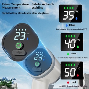 Douche murale portable auto-amorçante électrique en plastique ABS blanc, design moderne <span class=keywords><strong>et</strong></span> épuré, pour extérieur <span class=keywords><strong>et</strong></span> dortoir, série Heavenly King Guard - Product Image 6