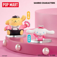 Boîte de présentation complète 100 % originale en PVC rose pour figurines miniatures mignonnes, collection de jouets à thème cinéma et télévision, unisexe