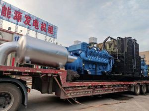 Промышленный плавильный хвостовой газогенератор 1 МВт-2 МВт от отработанного газа до электроэнергии