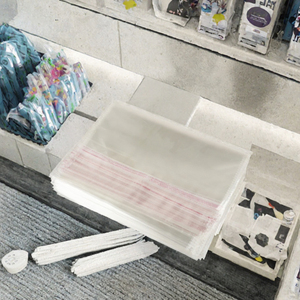 Pochettes réutilisables en BOPP personnalisables avec impression en héliogravure, épaisseur 2 mil, acceptent les commandes personnalisées - Product Image 3