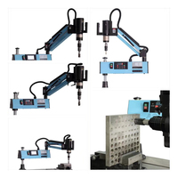 Machine à tarauder électrique universelle/verticale M6-M36 220V avec écran tactile et système anglais (table de travail non incluse)