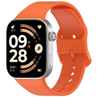 Nouvel Arrivage Bracelet de Remplacement en Silicone Respirant pour Montre, Bracelet Souple avec Boucle Magnétique Colorée pour Redmi Watch 6