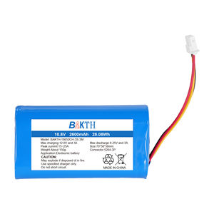18650ch-3S-3M 10.8V 2600Mah Lithium-Ion Batterij Hoge Ontlading Li-Ion Batterij Voor Consumentenelektronica - Product Image 4