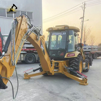 Harga Pabrik Bekas CAT 420F Wheeled Backhoe Loader 4x4 Penggerak Roda Tugas Berat Model 2023 Motor & Pompa Kapasitas 20000kg Dijual