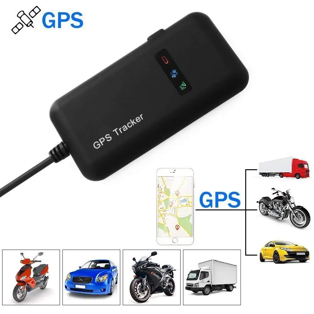 GT02A thời gian thực GPS Tracker cho xe ô tô xe máy Google bản đồ hệ thống theo dõi xe
