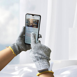 XINGYU HPPE En388 Guantes resistentes a cortes Nivel 5 Guantes de trabajo de punto anticorte Guantes de seguridad resistentes a Cortes - Product Image 4