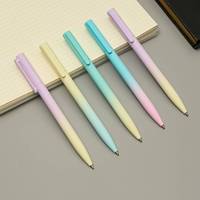 Stylo gel durable 0,7 mm Signature pour l'écriture scolaire, en plastique, avec recharges d'encre noire, rose, bleue et rouge disponibles