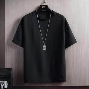 <span class=keywords><strong>T</strong></span>-<span class=keywords><strong>shirt</strong></span> Estiva da <span class=keywords><strong>Uomo</strong></span> a Maniche Corte <span class=keywords><strong>in</strong></span> Cotone <span class=keywords><strong>Lino</strong></span> Seta Ghiaccio Tinta Unita Stile Minimalista con Scollo a O - Ingrosso <span class=keywords><strong>T</strong></span>-<span class=keywords><strong>shirt</strong></span> da <span class=keywords><strong>Uomo</strong></span> - Product Image 3