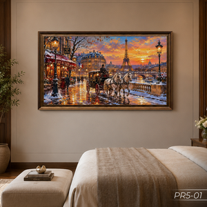 Pintura al Óleo de Paisaje Campestre Europeo Premium, Arte Decorativo Hecho a Mano para Pared, Vietnam OEM ODM PR5-01 - Product Image 4