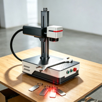 Nouvelle machine de marquage laser à fibre refroidie par air RAYCUS JPT 20W/30W/50W/100W MAX pour l'étiquetage de logos sur métal et non-métal AI/DXF/PLT/DST