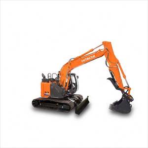 Excavatrice Hitachi d'origine japonaise de 13 tonnes / Mini-excavatrice d'occasion Hitachi ZX135US-5B Mini-excavatrice pas chère à vendre en Chine - Product Image 1