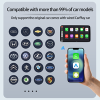 Adaptateur sans fil CarPlay Android Auto/Youtube/Netflix PhoebusLink Portable Smartbox OEM Factory pour Car Play