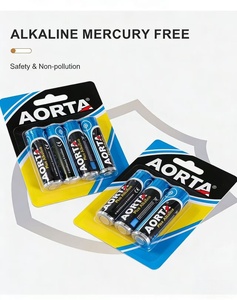 4. Pila Alcalina AA Premium de 1.5V, Desechable, No Recargable, para Linternas, Calculadoras y Juguetes - Product Image 1