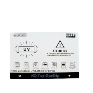 UV 라이트 커팅 필름 하이드로 겔 필름 커팅 머신 UV HD 매트 개인 정보 보호 라이트 120*180mm 안티 스파이 Led 휴대 전화 화면 보호기