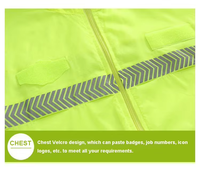 Nuit salut vis sécurité course vêtements de travail sécurité vêtements de travail circulation construction ingénieur chemise haute visibilité veste réfléchissante