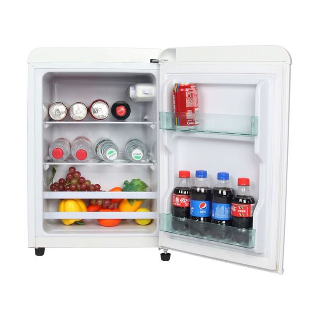 55L Eco-Friendly A+ Energy Saving Vintage Household Retro Fridge Refrigerator