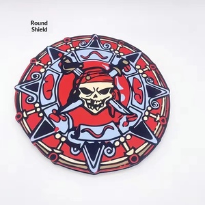 En stock, ensemble épée et bouclier en mousse EVA pour enfants de 8 à 13 ans, arme de simulation sécurisée, vente en gros - Product Image 4