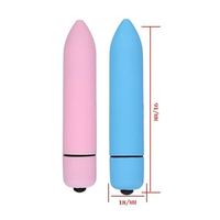 10-Stufen-Batteriebetriebener Mini-Sexspielzeug-Kugelvibrator Dildo mit G-Punkt- und Kitzlerstimulator für die weibliche Masturbation