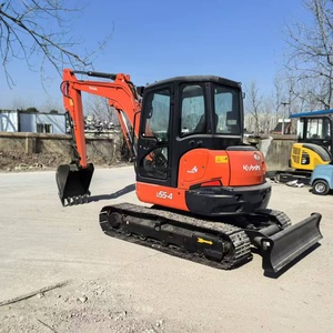 Excavadora Usada Kubota U55 de 5.5 Toneladas, Original de Japón, a Bajo Precio, Mini Excavadora Usada, Maquinaria de Construcción Kubota 55 en Venta - Product Image 2