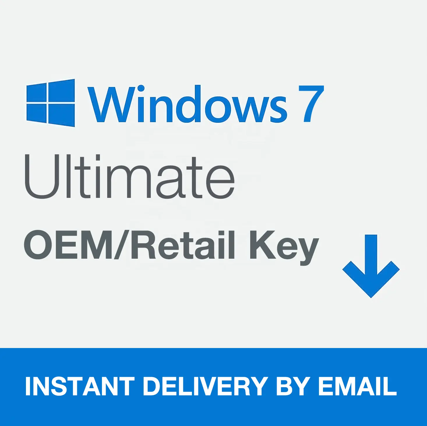 Online 24 hours Ready Stock Email Delivery Win 7 ultimate Key Windows 7 ultimate Digital Key 64bit/32 Bit Just Key Code