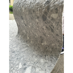 Mcm màu xanh lá cây vật liệu xây dựng linh hoạt đá gạch terrazzo thô đá kết cấu cho nội thất bên ngoài bức tường Ốp firebrick - Product Image 1