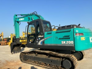 รถขุดโคเบลโก้ SK200 มือสอง สำหรับงานก่อสร้างและงานขุดดินในเหมือง ประสิทธิภาพสูง พร้อมใช้งาน สภาพดี - Product Image 6