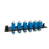 Boîtier de distribution optique monomode LC/UPC à 6 ports, adaptateur duplex, pièces télécom