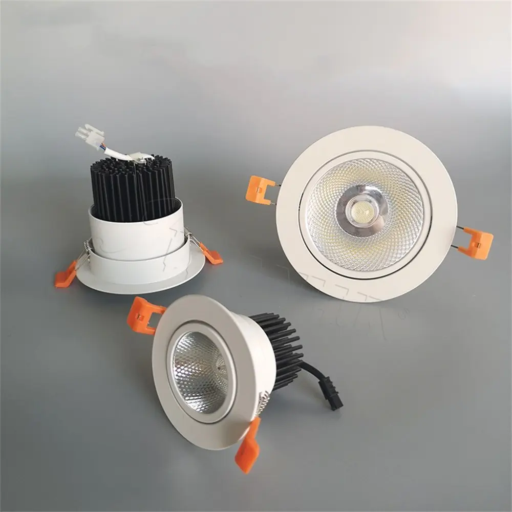 5W 10W 15W COB round ceiling recessed downlight led spotlight,spot light,spotlight