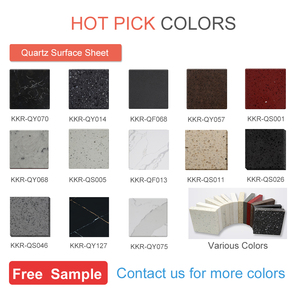 Bàn Bếp Đá Thạch Anh 8Mm, Bàn Làm Việc Bằng Đá Thạch Anh Nhân Tạo Lớn - Product Image 6