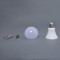 La recharge simple populaire de la chambre à coucher 6w 9w 12w Dimmable a mené la lumière d'ampoules